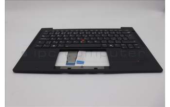 Lenovo 5M11N99566 C-Cover with keyboard, Czech Slovakian, Black, Backlight, WWAN, UK