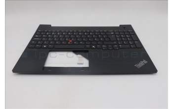 Lenovo 5M11N99773 C-Cover with keyboard, Norwegian, Black, UK