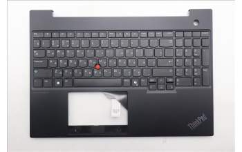 Lenovo 5M11N99780 C-Cover with keyboard, Russian, Black, US