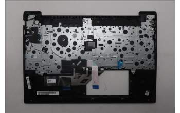 Lenovo 5M11N99780 C-Cover with keyboard, Russian, Black, US