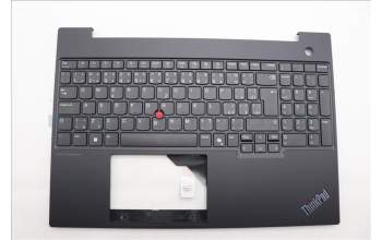 Lenovo 5M11N99783 C-Cover with keyboard, Czech Slovakian, Black, UK