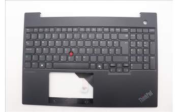 Lenovo 5M11N99786 C-Cover with keyboard, Slovenian, Black, UK