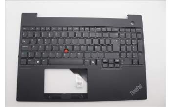 Lenovo 5M11N99789 C-Cover with keyboard, Swedish/Finnish, Black, UK