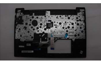 Lenovo 5M11N99850 C-Cover with keyboard, Belgian, Black, Backlight, UK