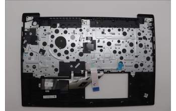 Lenovo 5M11N99864 C-Cover with keyboard, Greek, Black, Backlight, US