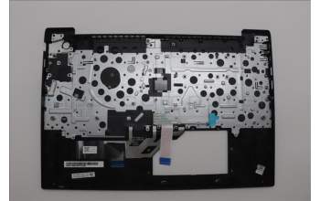 Lenovo 5M11N99870 C-Cover with keyboard, Hebrew, Black, Backlight, US