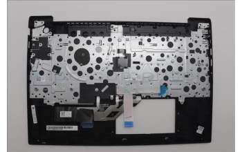 Lenovo 5M11N99882 C-Cover with keyboard, Russian, Black, Backlight, US