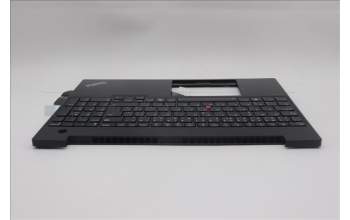 Lenovo 5M11N99884 C-Cover with keyboard, Czech Slovakian, Black, Backlight, UK
