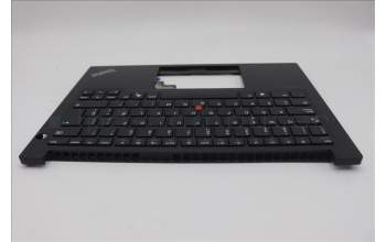 Lenovo 5M11N99963 C-Cover with keyboard, Spanish, Black, UK