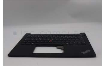 Lenovo 5M11N99966 C-Cover with keyboard, French, Black, US