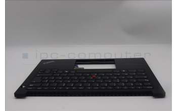 Lenovo 5M11N99966 C-Cover with keyboard, French, Black, US