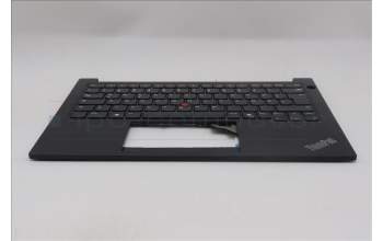 Lenovo 5M11N99969 C-Cover with keyboard, German, Black, UK