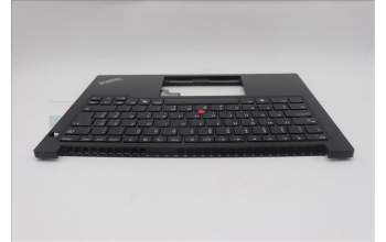 Lenovo 5M11P00007 C-Cover with keyboard, Slovenian, Black, UK