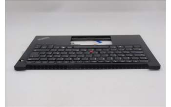 Lenovo 5M11P00010 C-Cover with keyboard, Swedish/Finnish, Black, UK