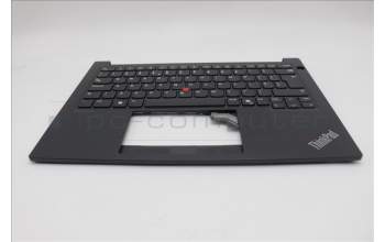 Lenovo 5M11P00027 C-Cover with keyboard, UK English, Black, UK
