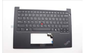 Lenovo 5M11P00031 C-Cover with keyboard, US English Euro, Black, US