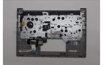 Lenovo 5M11P00087 C-Cover with keyboard, Arabic, Arctic Grey, US