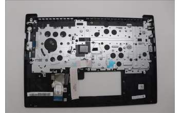 Lenovo 5M11P32323 C-Cover with keyboard, Belgian, Black, Backlight, UK