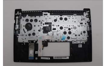 Lenovo 5M11P32404 C-Cover with keyboard, Portuguese, Black, Backlight, UK