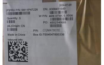 Lenovo 5M11P47226 C-Cover with keyboard, Arabic, No NFC, Backlight, US