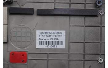 Lenovo 5M11P47226 C-Cover with keyboard, Arabic, No NFC, Backlight, US