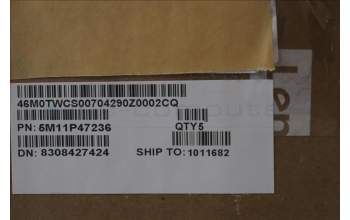 Lenovo 5M11P47236 C-Cover with keyboard, Icelandic, No NFC, Backlight, UK