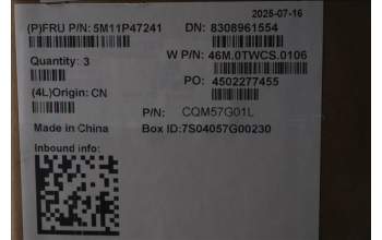 Lenovo 5M11P47241 MECH_ASM NoNFC CCvr+SLV KB ASM,CHY