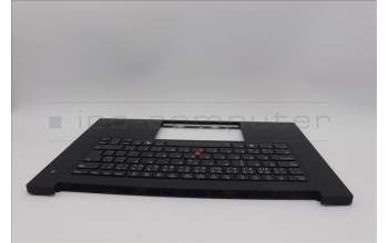 Lenovo 5M11P47255 C-Cover with keyboard, Czech Slovakian, No NFC, Backlight, UK