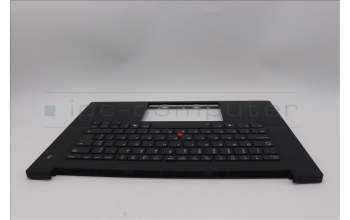 Lenovo 5M11P47336 C-Cover with keyboard, Brazil Portuguese, No NFC, Backlight, UK