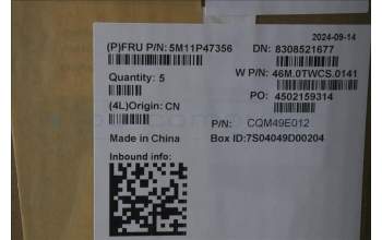 Lenovo 5M11P47356 MECH_ASM NoNFC CCvr+UKE KB ASM,SRX