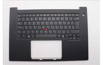 Lenovo 5M11P47428 C-Cover with keyboard, Switzerland, Backlight, UK