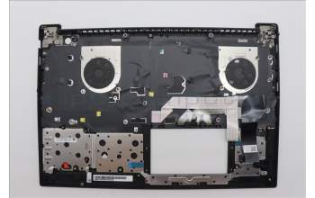 Lenovo 5M11P68345 C-Cover with keyboard, Spanish LA, Black, Backlight, UK