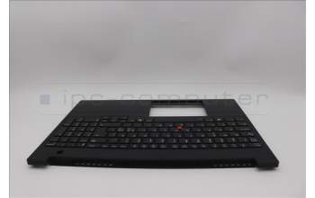 Lenovo 5M11P68350 C-Cover with keyboard, Nordic, Black, Backlight, UK