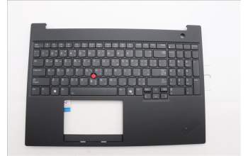 Lenovo 5M11P68407 C-Cover with keyboard, Arabic, Black, Backlight, WWAN, SIM, US