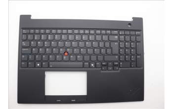 Lenovo 5M11P68809 C-Cover with keyboard, Portuguese, Black, Backlight, WWAN, SIM, UK