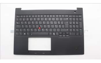 Lenovo 5M11P68835 C-Cover with keyboard, Swedish/Finnish, Black, Backlight, WWAN, SIM, UK