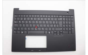 Lenovo 5M11P68839 C-Cover with keyboard, Switzerland, Black, Backlight, WWAN, SIM, UK
