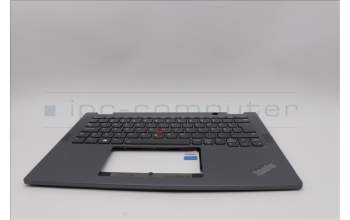 Lenovo 5M11P69147 C-Cover with keyboard, Swedish/Finnish, Grey, Backlight, WWAN, UK
