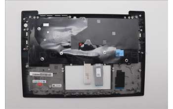 Lenovo 5M11P69394 C-Cover with keyboard, Czech Slovakian, Black, Backlight, UK