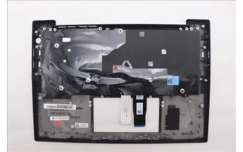 Lenovo 5M11P69398 C-Cover with keyboard, Danish, Black, Backlight, UK
