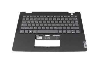 5M11P77446 original Lenovo keyboard incl. topcase DE (german) anthracite/black with backlight (Thunder Black)