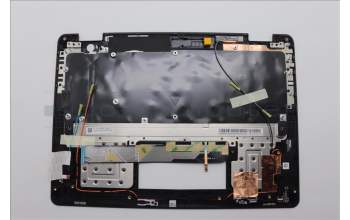 Lenovo 5M11P77456 C-Cover with keyboard, Spanish, Black, Backlight, WWAN, WLAN, UK