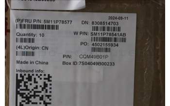 Lenovo 5M11P78577 MECH_ASM BLKB JPN,FPR,CP,PenHolder,BK