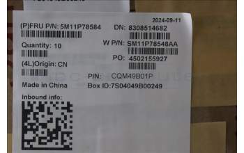 Lenovo 5M11P78584 Keyboard External,Slovenian,Backlight,w/Fingerprint Reader,w/Pen Holder,AI Copilot+CS24 Hot Key