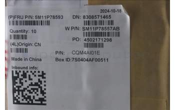 Lenovo 5M11P78593 Keyboard External,Ukrainian,Backlight,w/Fingerprint Reader,w/Pen Holder,AI Copilot+CS24 Hot Key