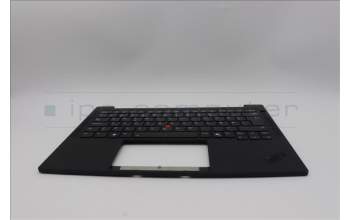 Lenovo 5M11Q25550 C-Cover with keyboard, Danish, Black, WLAN, UK