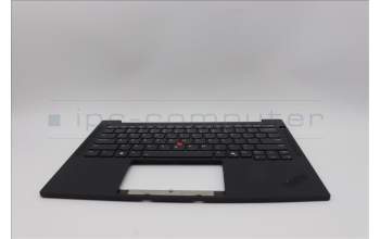 Lenovo 5M11Q25551 C-Cover with keyboard, USA English, Black, WLAN, US