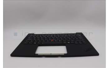 Lenovo 5M11Q25560 C-Cover with keyboard, Icelandic, Black, WLAN, UK