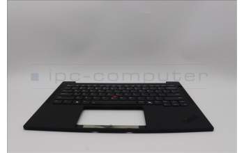 Lenovo 5M11Q25588 C-Cover with keyboard, US English Euro, Black, WLAN, US