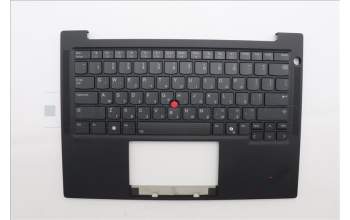 Lenovo 5M11Q25628 C-Cover with keyboard, Israel(Hebrew), Black, WLAN, US